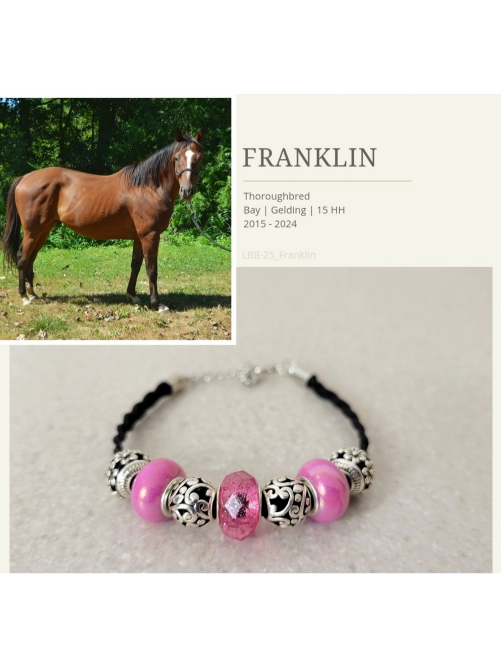 Franklin | Large Bead Bracelet